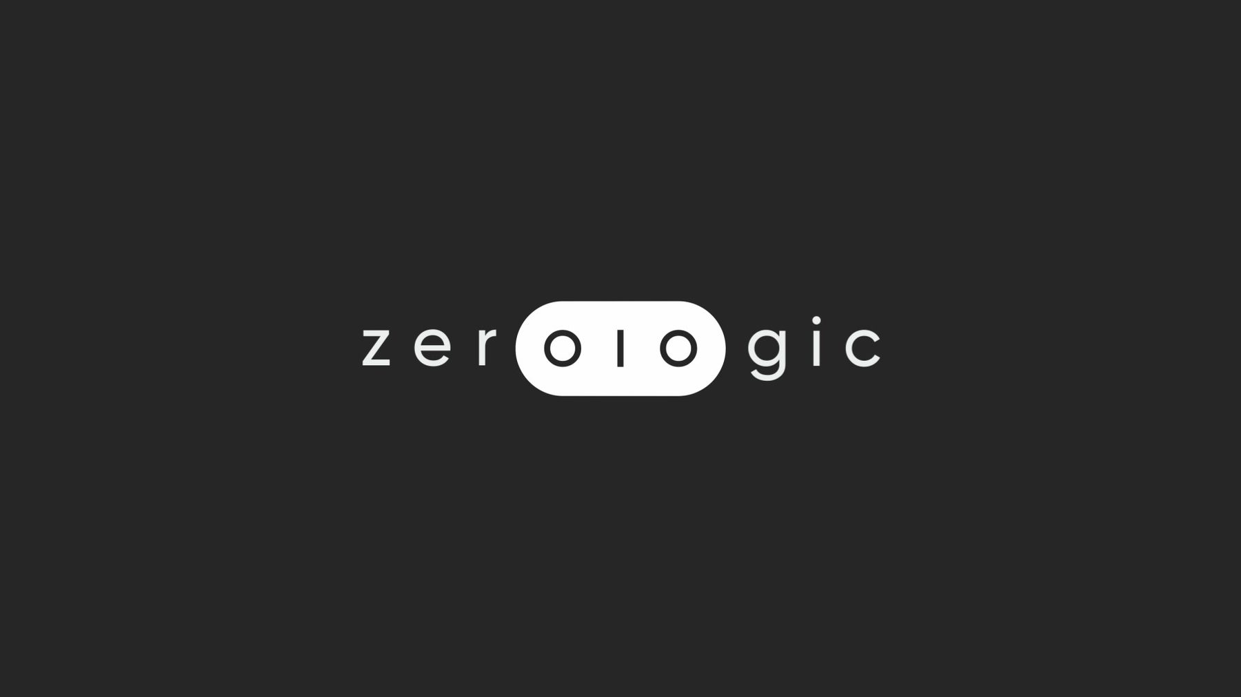 The Zerologic wordmark with 010 at its centre