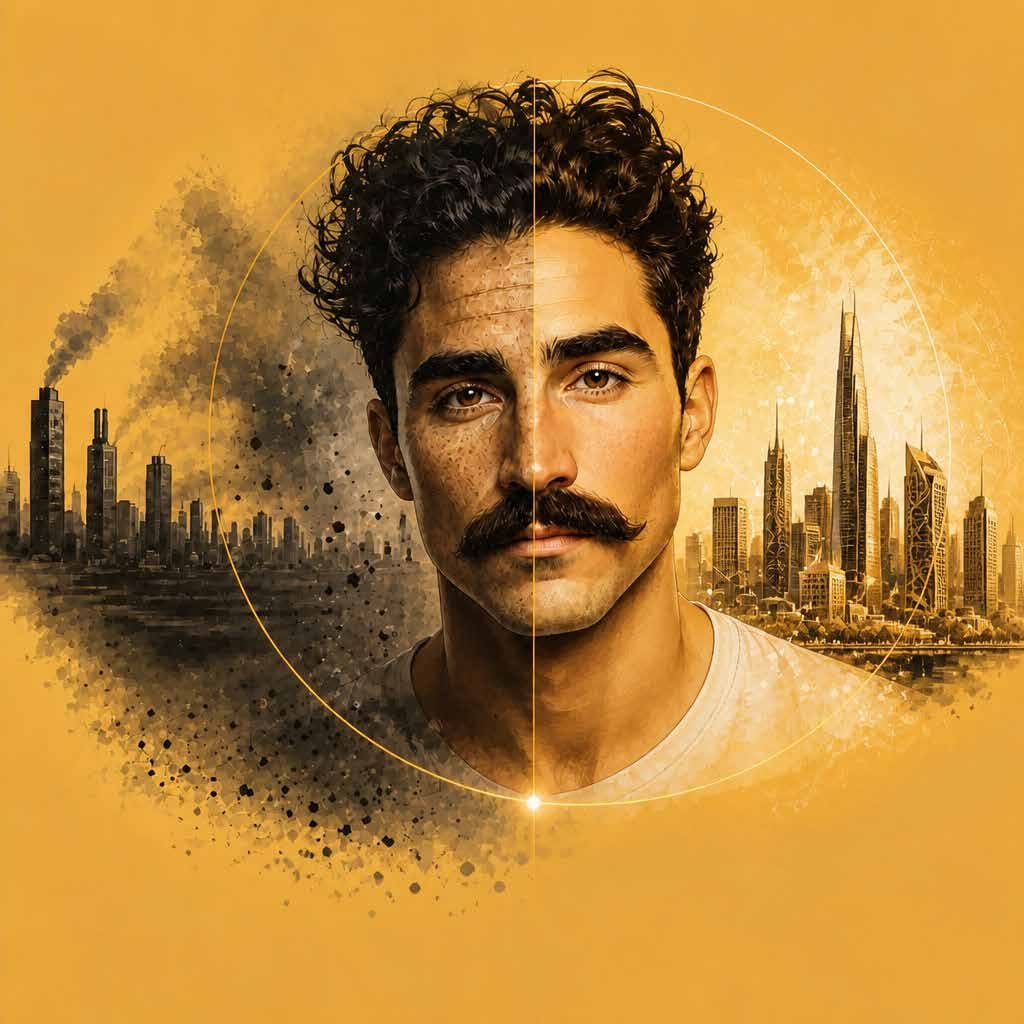 Illustrated portrait used in the OSSE brand narrative